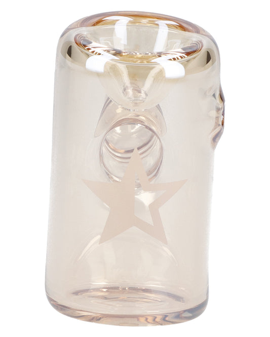 Famous X-Gold Fumed Large Sherlock Pipe-Gold-5in. - East Loud