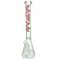 18" Heavy Boi Clear Glass 9mm Beaker Bong - view 4