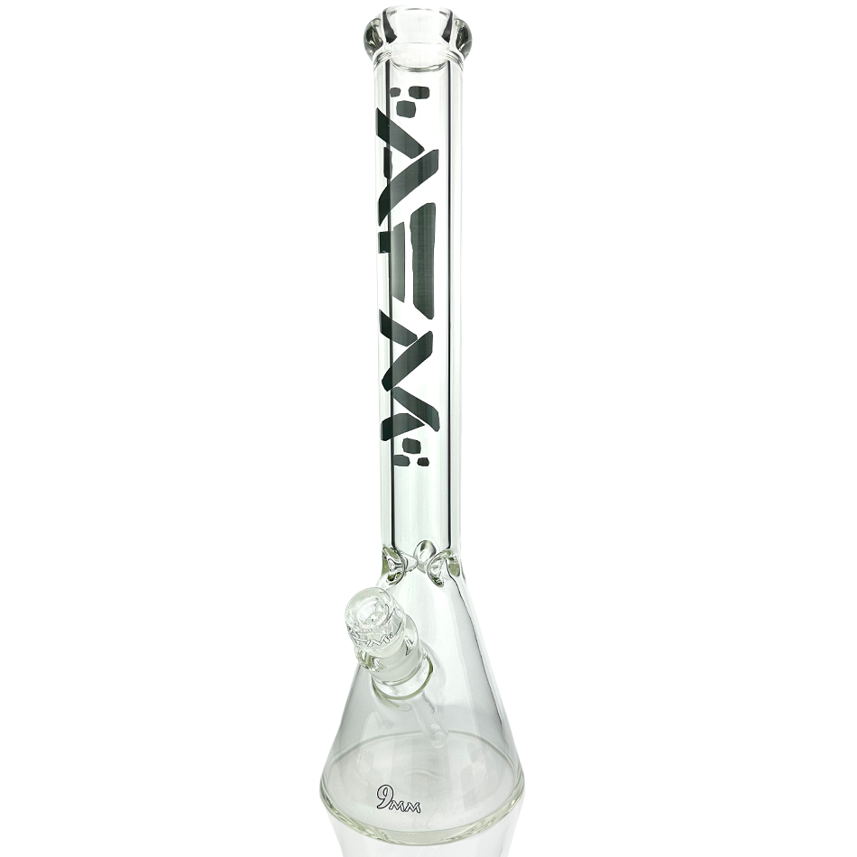 18" Heavy Boi Clear Glass 9mm Beaker Bong - view 5