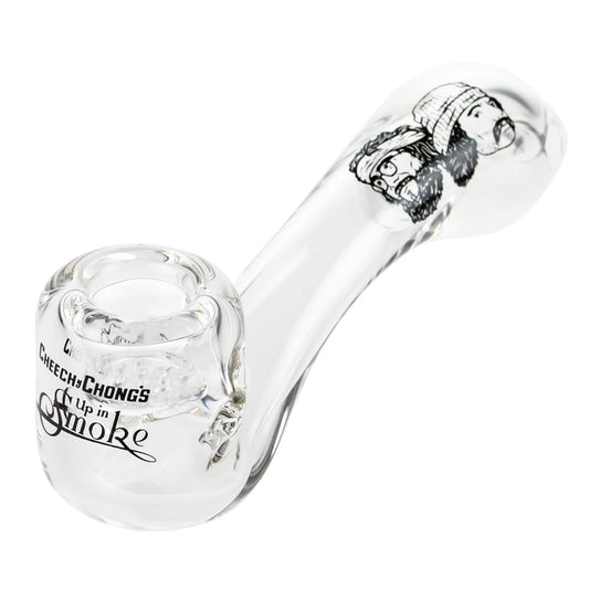 TRAY OF 4 CHEECH & CHONG SHERLOCK PIPES - East Loud