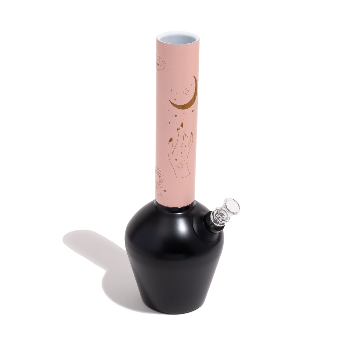 Chill - Mix & Match Series - Embossed Celestial Matte Pink Neckpiece - view 3