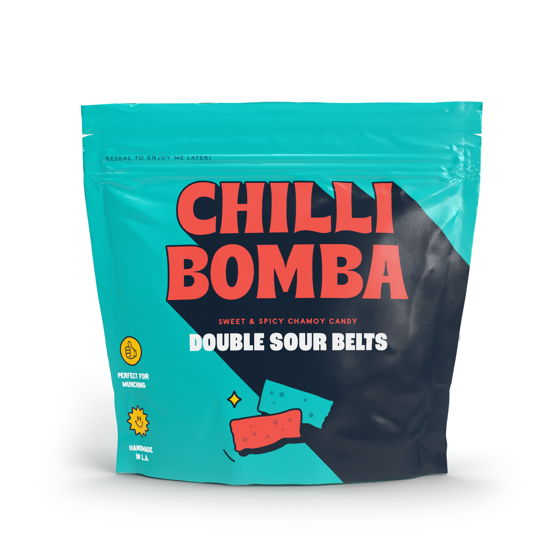 Chilli Bomba Double Sour Belts 8oz - East Loud