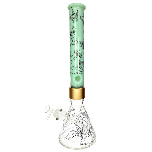 HALO SKY HIGH BEAKER SINGLE STACK - East Loud