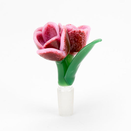 Strawberry Cream Tulip Bowl Piece - East Loud