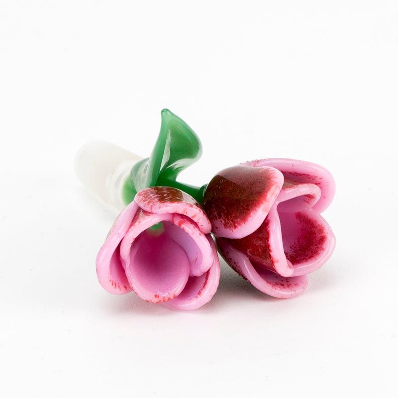 Strawberry Cream Tulip Bowl Piece - view 2