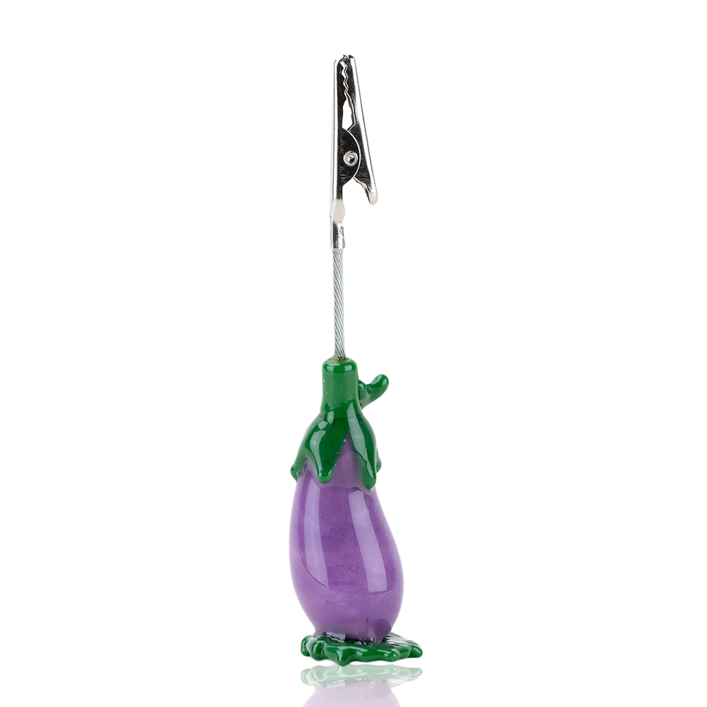 Eggplant Alligator Clip - East Loud