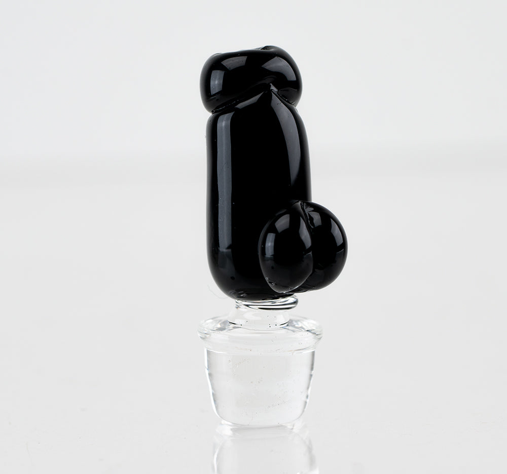 Black Phallus Puffco Peak Pro Carb Cap - view 3