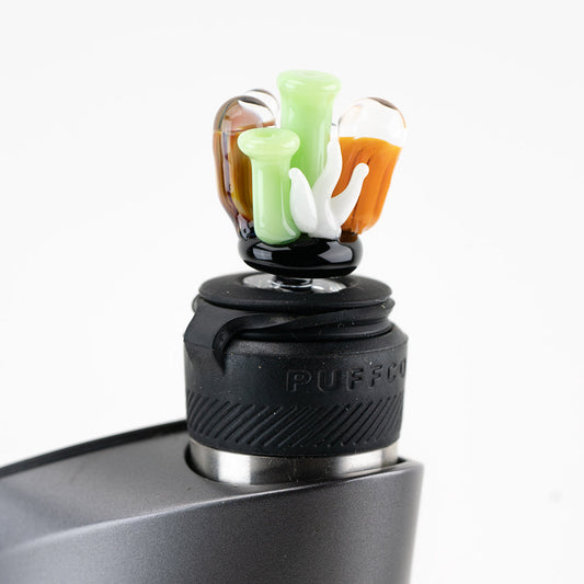 Coral Reef Puffco Peak Pro Carb Cap - East Loud