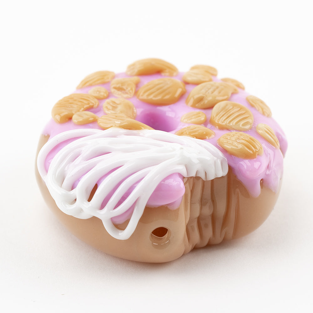 Pink Donut Bite Me Dry Pipe - view 3