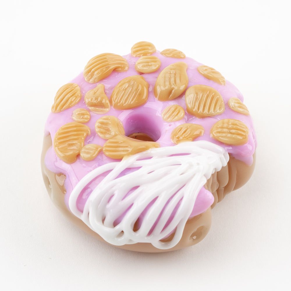 Pink Donut Bite Me Dry Pipe - view 4
