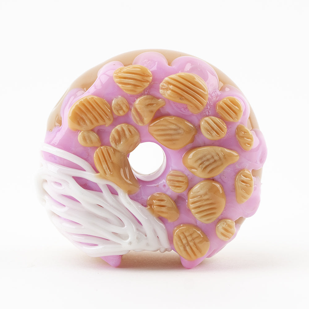 Pink Donut Bite Me Dry Pipe - view 2