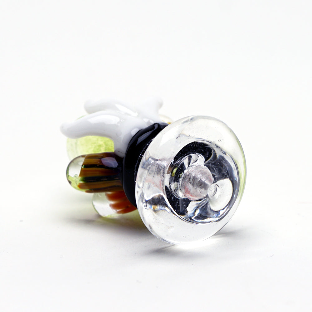 Coral Reef Puffco Peak Carb Cap - view 3