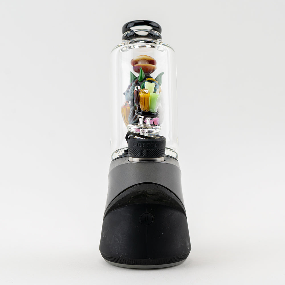 "Save the Seas" Puffco Peak Glass Attachment - view 2