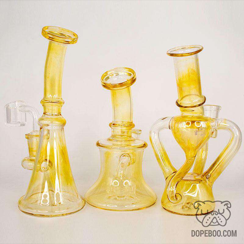 Silver Fumed Mini Rig - The Marilla - view 2