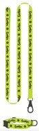 Cookies Dog Leash and Collar Original Mint Nylon Yellow - East Loud