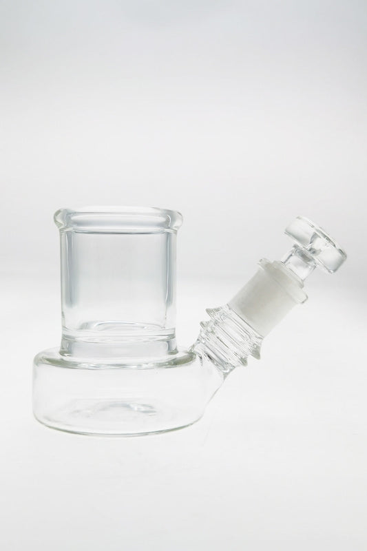 TAG - 3.5" Interior Can Q-Tip ISO Cleaning Jar w/ Large Alcohol Reservoir And Joint Plug 44x4MM - East Loud