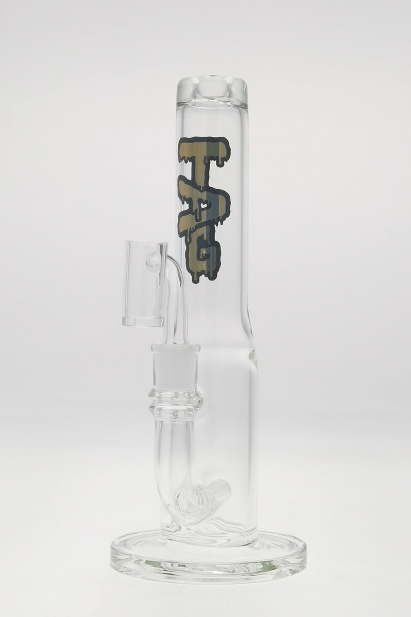 TAG - 9.25" Fixed Multiplying Inline Straight Tube 38x4MM (14MM Female) - East Loud