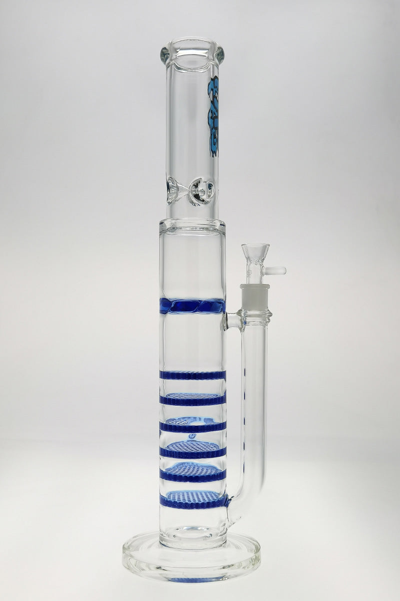 TAG - 20" Sextuple (6) Honeycomb Water Pipe 50x7MM (18MM Female)