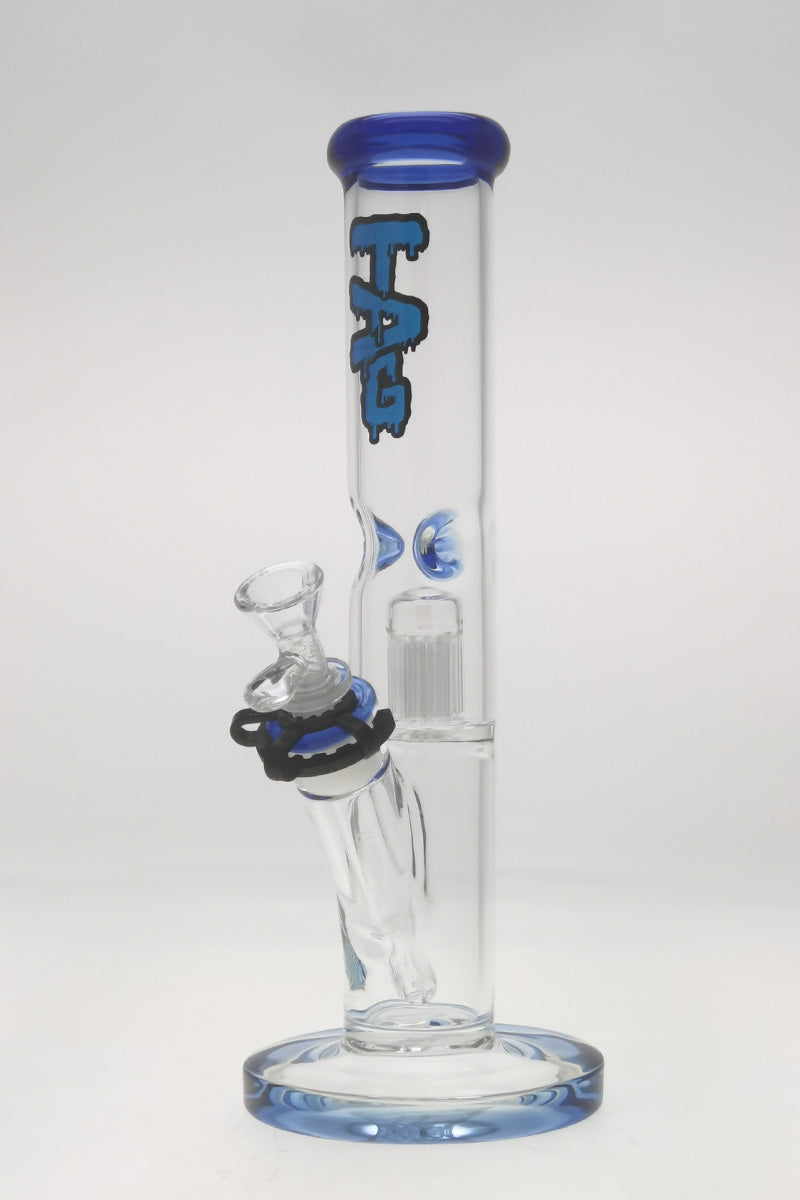 TAG - 13" 8 Fixed Arm Tree Straight Tube 50x5MM - 18/14MM Downstem (3.50") - East Loud