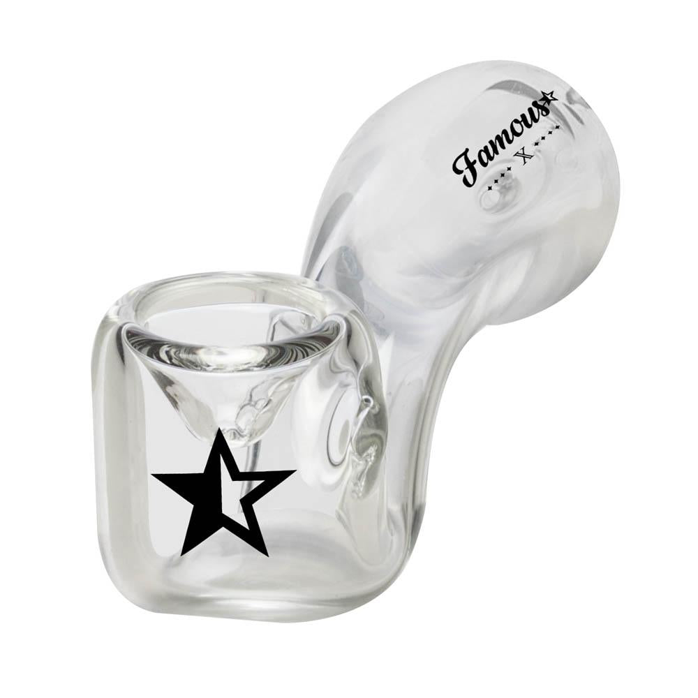 Famous X 4" Sherlock Hand Pipe - East Loud
