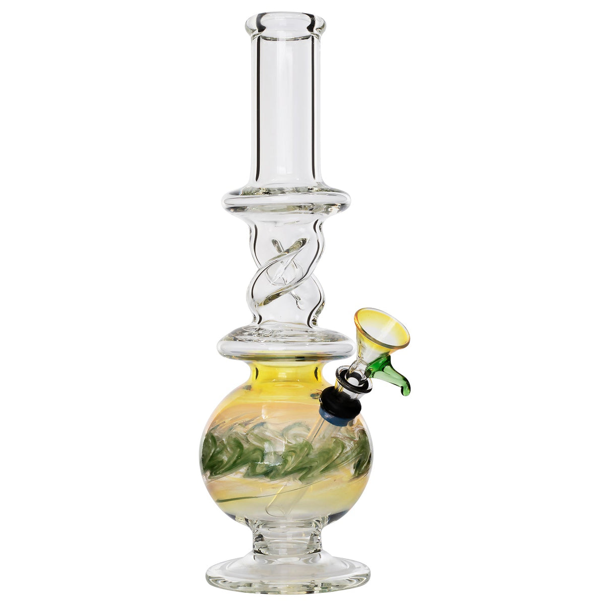 "Typhoon Twister" Glass Bong - view 14