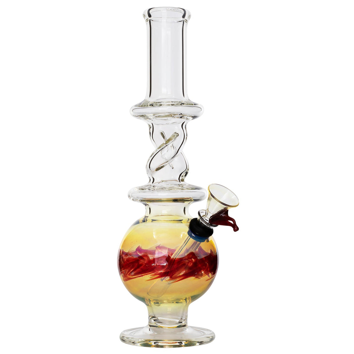 "Typhoon Twister" Glass Bong - view 15