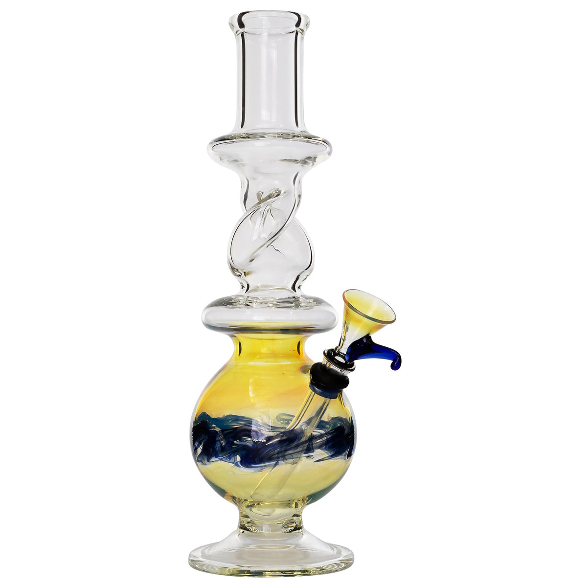 "Typhoon Twister" Glass Bong - view 16