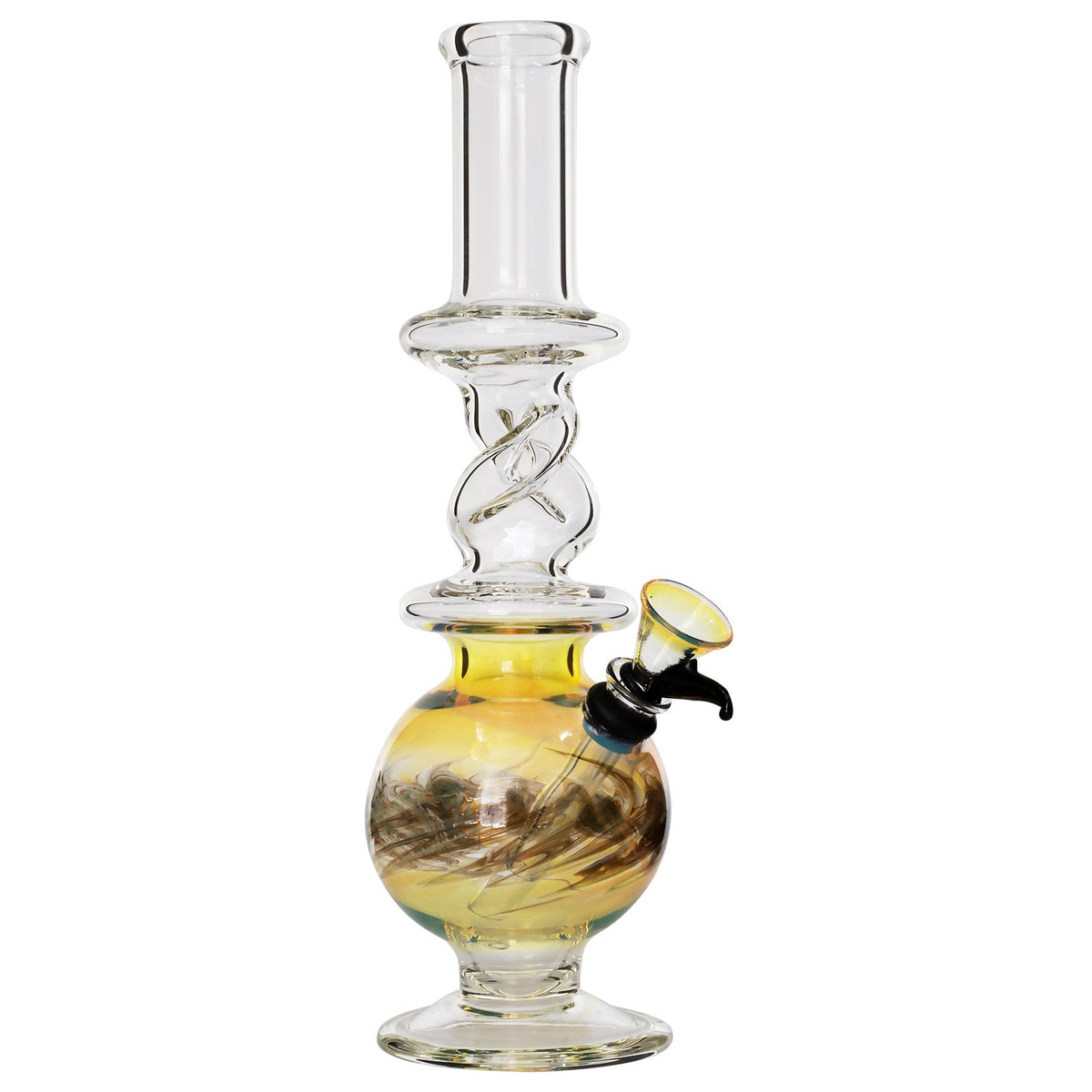 "Typhoon Twister" Glass Bong - view 17