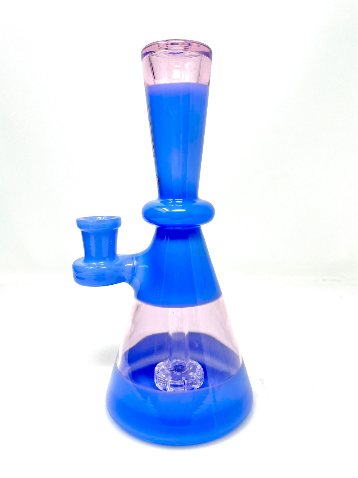 7.5" Double Double Glass Mini Dab Rig - view 7
