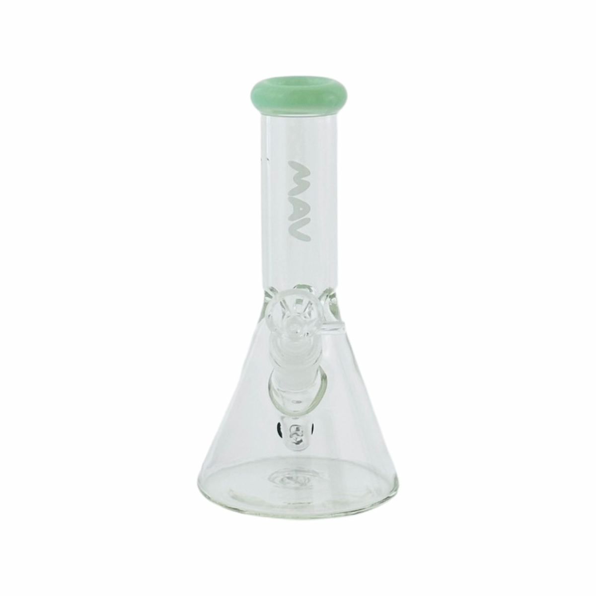 8" Color Top Mini Beaker Bong