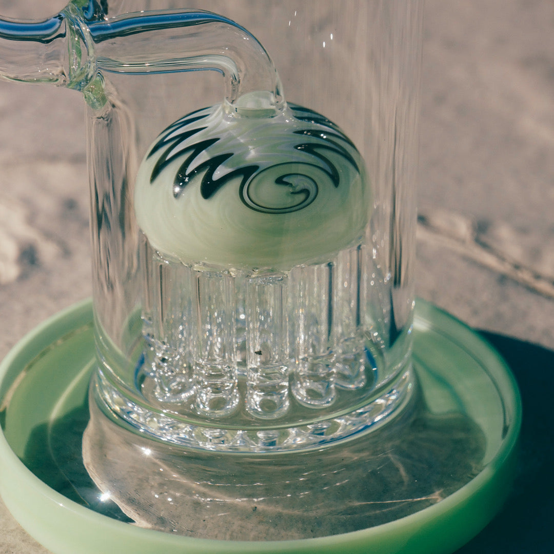 10" Reversal Arm Perc Glass Dab Rig - view 4