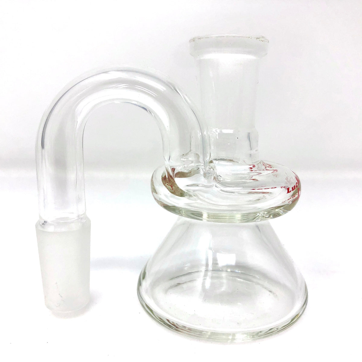 3" Lucky Goat Clear Glass Dry Ash-Catcher - view 3