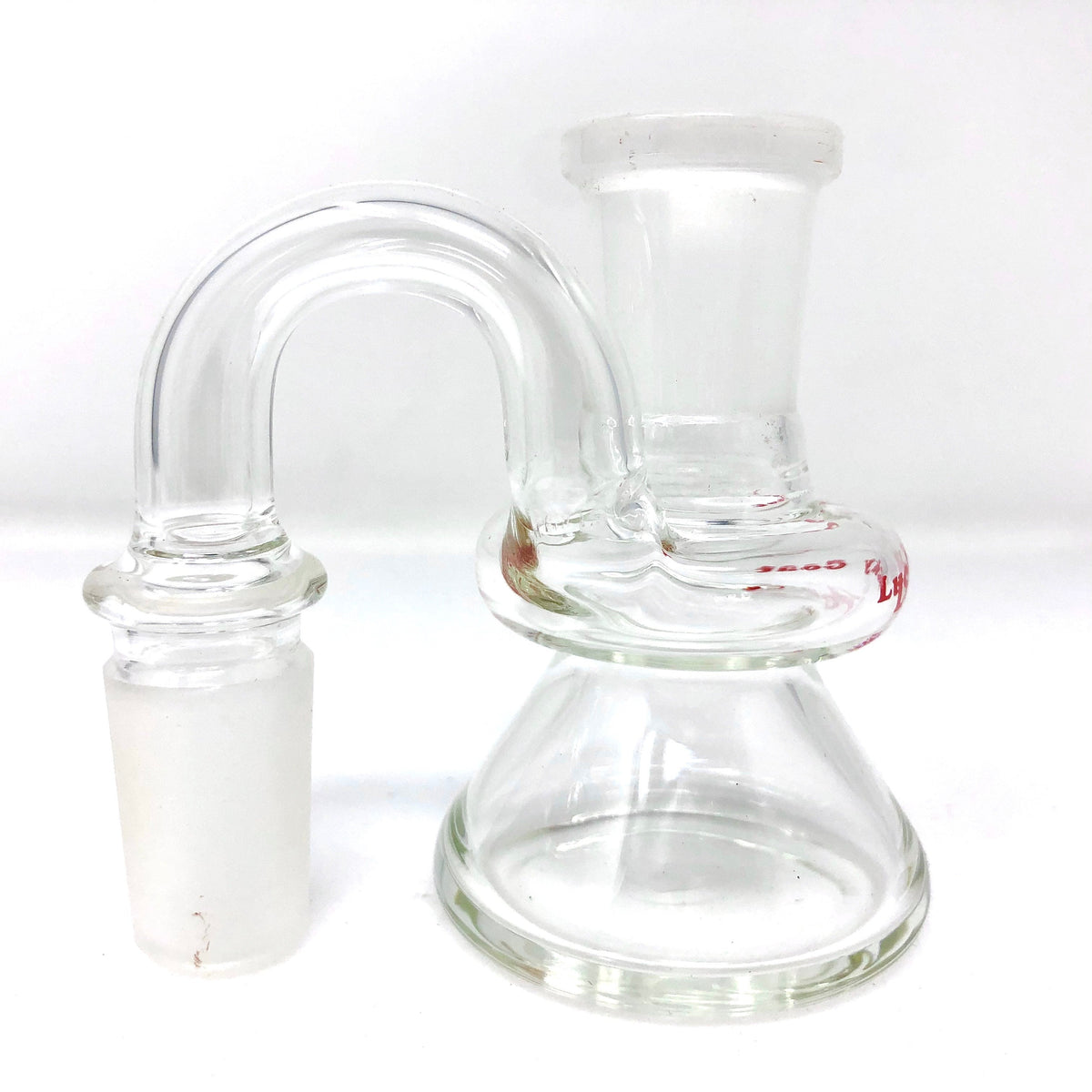 3" Lucky Goat Clear Glass Dry Ash-Catcher - view 4