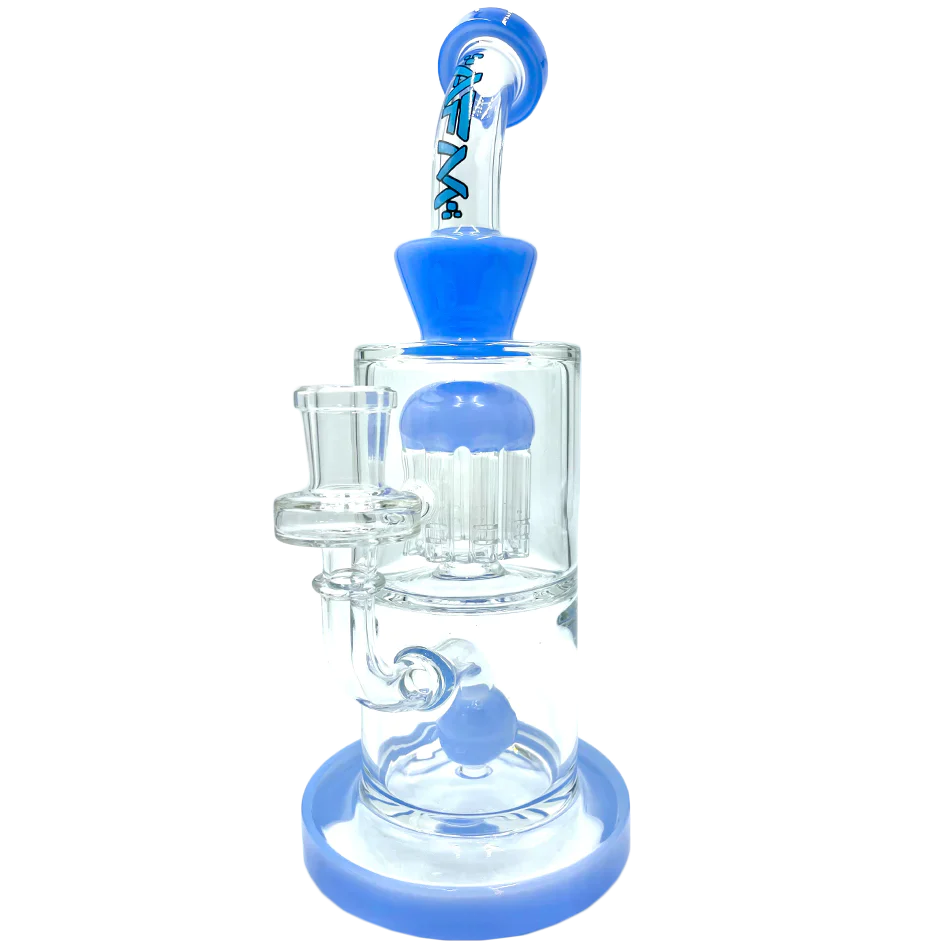 10" Astor Double Perc Dab Rig