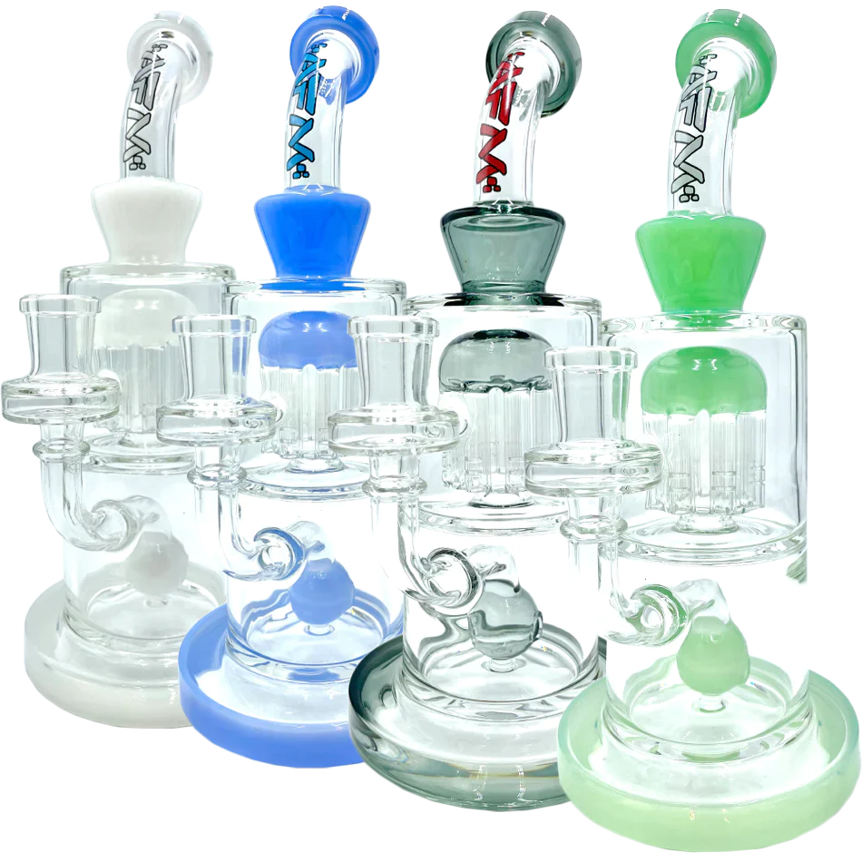 10" Astor Double Perc Dab Rig