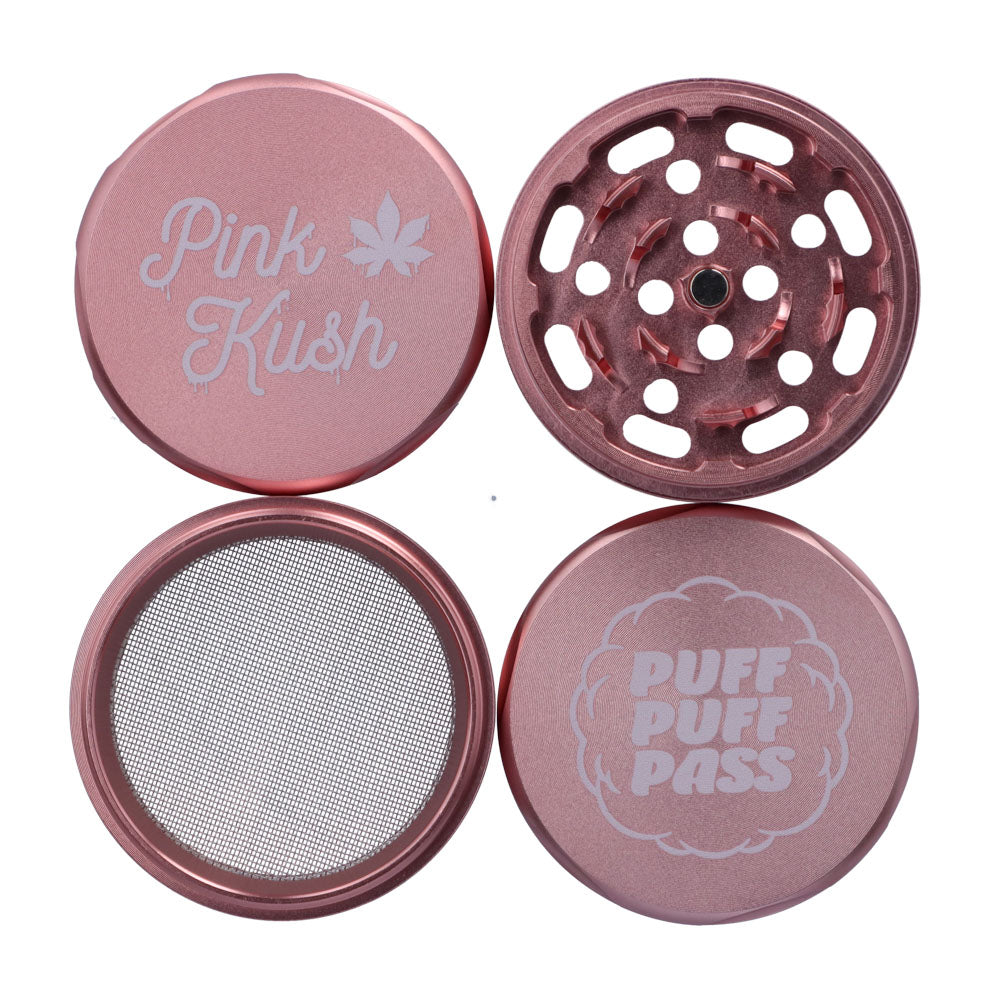 Pink Kush 55mm 3-Stage Grinder - view 3