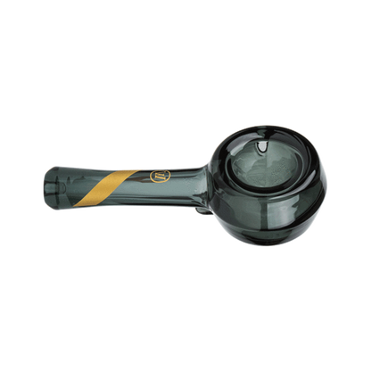 Marley Natural Spoon Pipe Smoked Glass Gold Stripe Decal - East Loud