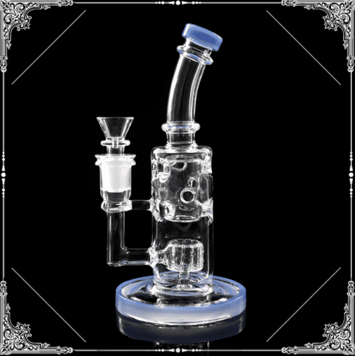 8 Inch Bong with Swiss Percs & Drum Percolator - view 3