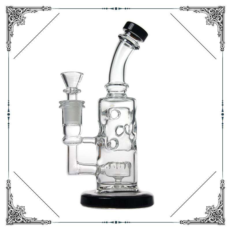 8 Inch Bong with Swiss Percs & Drum Percolator - view 2