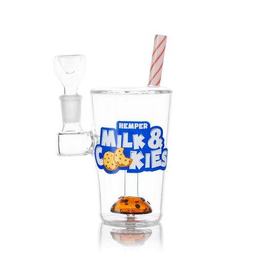 HEMPER - Milk and Cookies Bong 6" - East Loud
