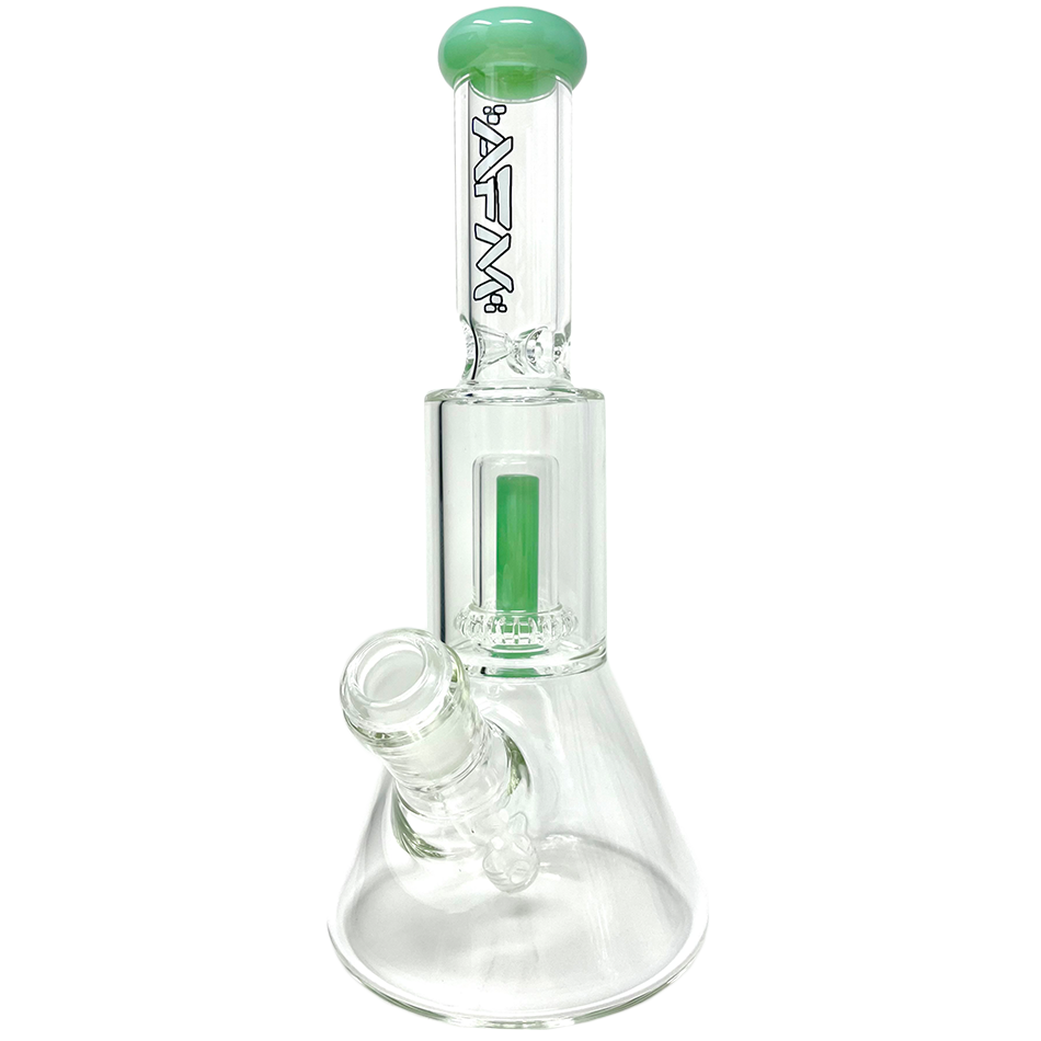 12" UFO Chamber Glass Mini Beaker Bong - view 3