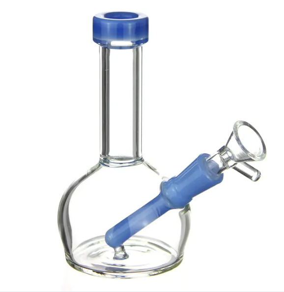 6 Inch Round Base Bong – Perfect & Portable - East Loud