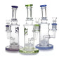 10 Inch Matrix Perc Bong w/ Bent Neck