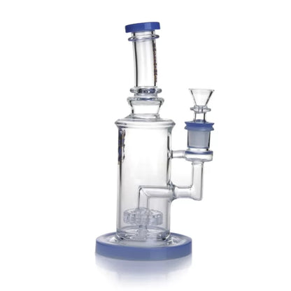 10 Inch Matrix Perc Bong w/ Bent Neck