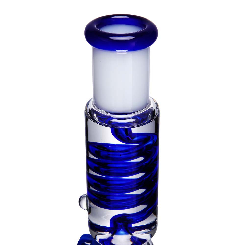 1Stop Glass 14 Inch Glycerin Straight Tube Bong - view 3