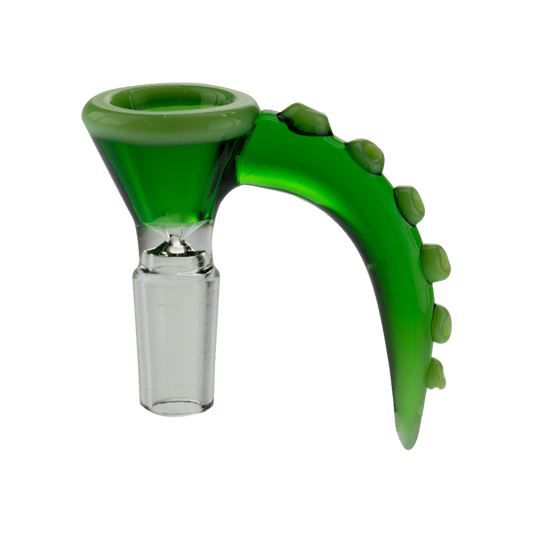 Green 14mm Octopus Tentacle Bowl - East Loud