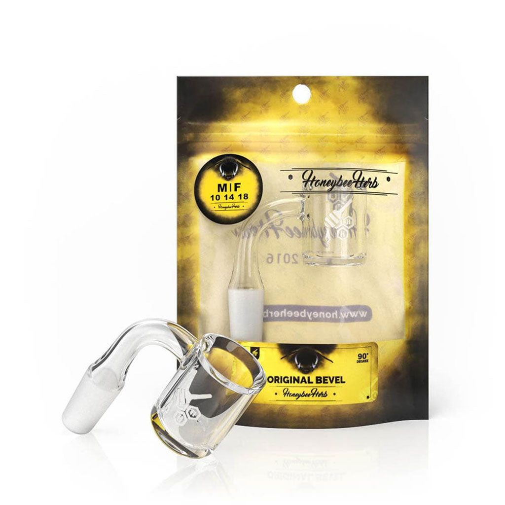 ORIGINAL BEVEL QUARTZ BANGER - 90° DEGREE | YL - view 2