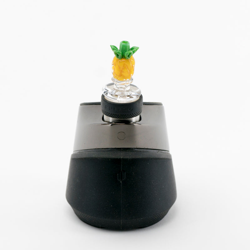 Pineapple Puffco Peak Carb Cap - East Loud