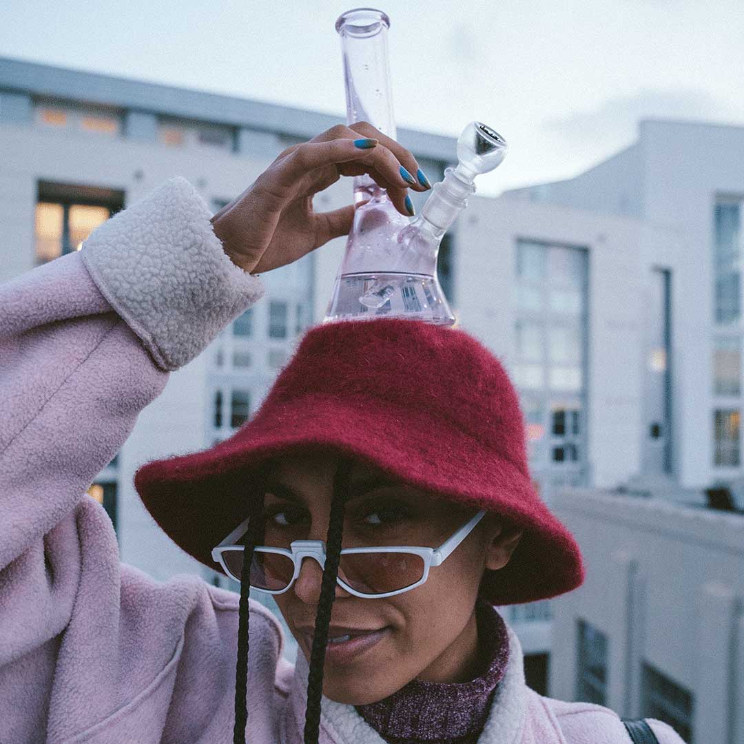 HEMPER Pink Beaker Bong - view 5