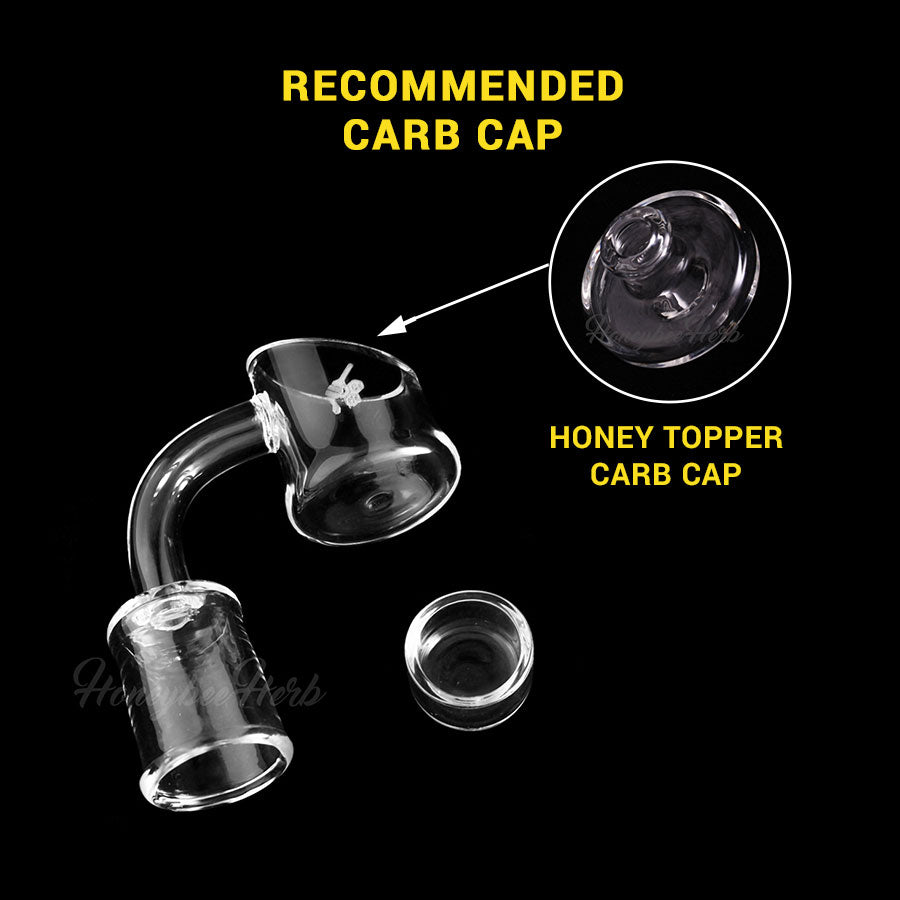 HONEY CUP QUARTZ BANGER - 90° DEGREE | YL - view 11
